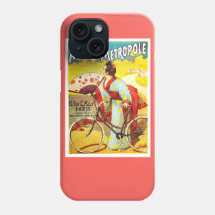 Acatene Metropole Bicycle Poster Phone Case