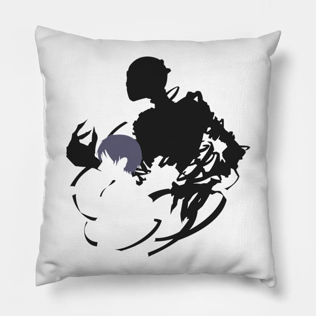 Ajin - minimalist Pillow by Triou