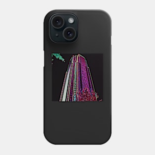 Skyscraper Cyberpunk Style Phone Case