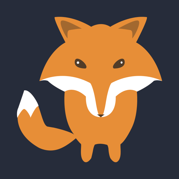 Fox Front View by patidesigns