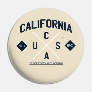 California State Hipster Pin