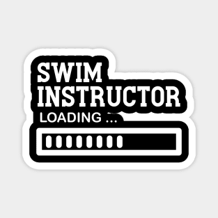 Swim Instructor Job Funny Gift Idea Magnet