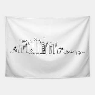 Doha City Signature Tapestry