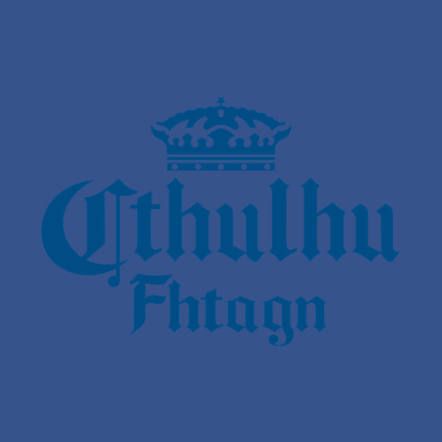 Cthulhu Corona in Blue - Cthulhu - T-Shirt