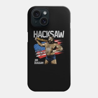 Hacksaw Jim Duggen Flag Phone Case