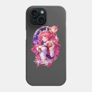 Stargazing in Orion: Captivating AI Anime Character Art Phone Case