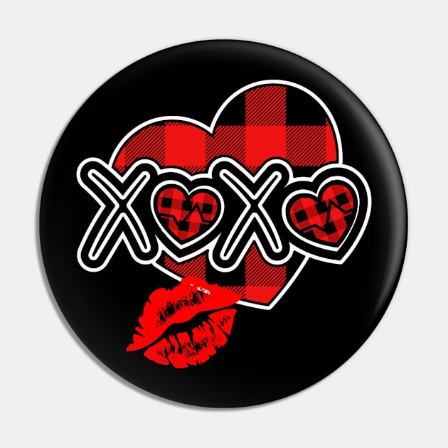 XOXO- Valentines Day Pin by DesingHeven