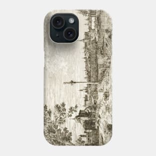 Imaginary View of Padua by Canaletto Phone Case