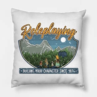 Roleplaying - Building your character since 1974 (Dusk) Pillow