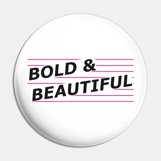 Bold and beautiful Pin by KC Happy Shop