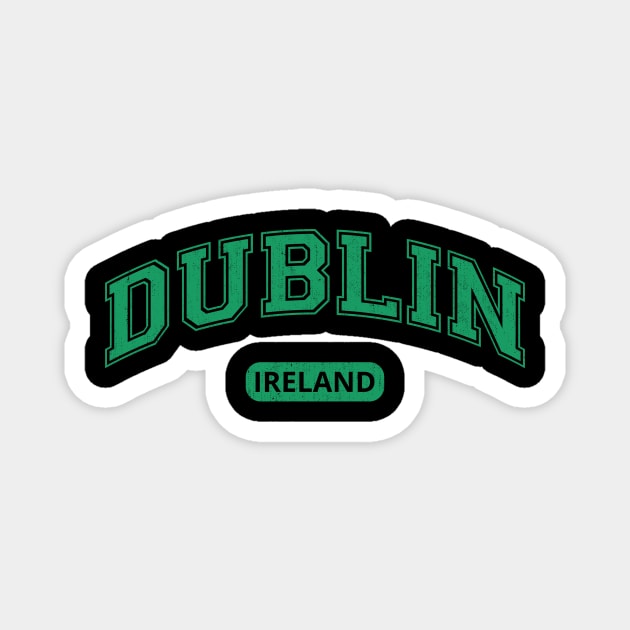 Dublin Ireland Magnet by Dotty42