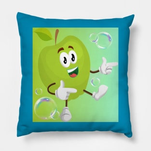 Cute Apple Design Pillow