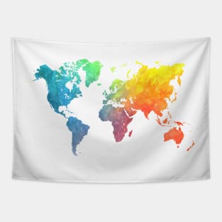 world map colors  #map #worldmap Tapestry