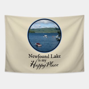 Newfound Lake is my Happy Place Tapestry