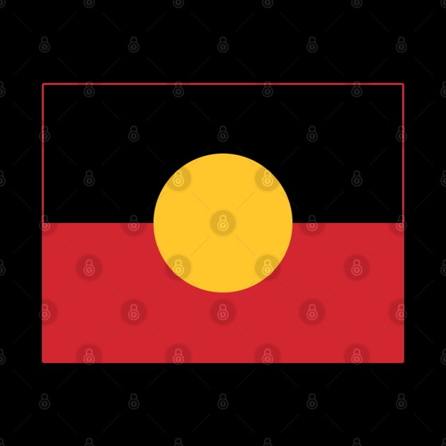 The Australian Aboriginal Flag #7 by SalahBlt