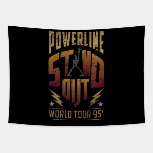 Powerline stand out world tour 95 Tapestry