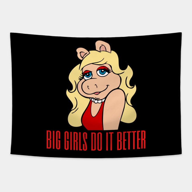 miss piggy Tapestry by byTimmyVelvet