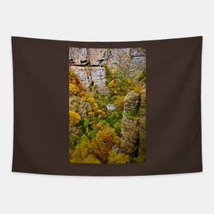 Autumn in Tzoumerka mountains Tapestry