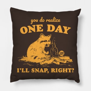 one day snap Pillow
