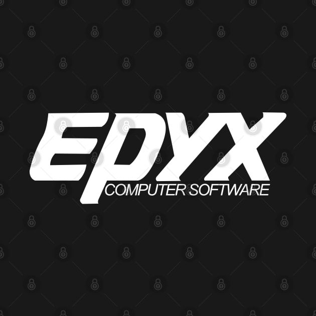 Retro Video Games Epyx Software Logo by Meta Cortex