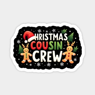 Christmas Cousin Crew Magnet