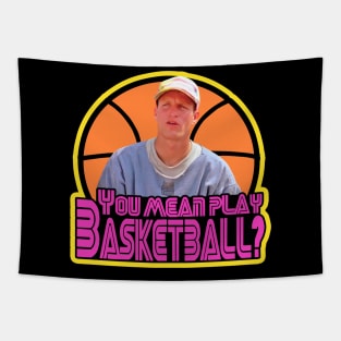 Billy Hoyle // Your Mean play Basketball Tapestry