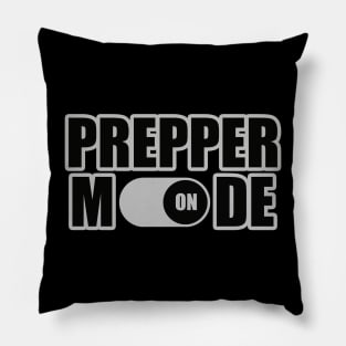 Prepper Mode Toggle On - Prepper Pillow