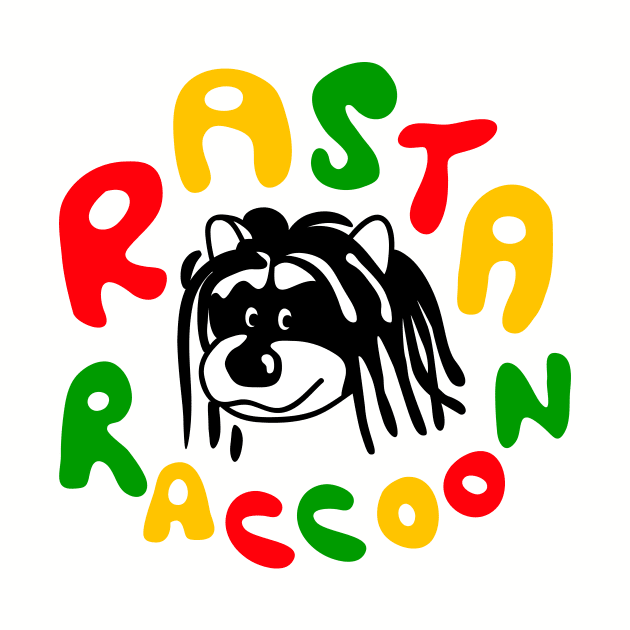 Rasta Racoon by schlag.art