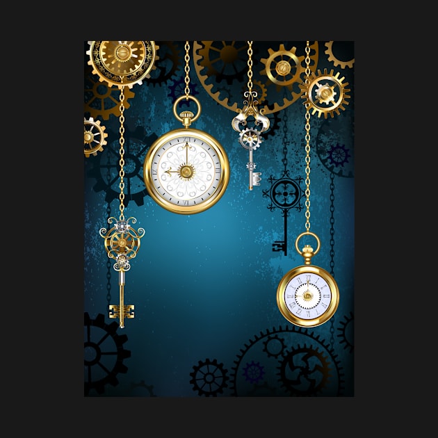 Design with Clocks and Gears ( Steampunk ) by Blackmoon9