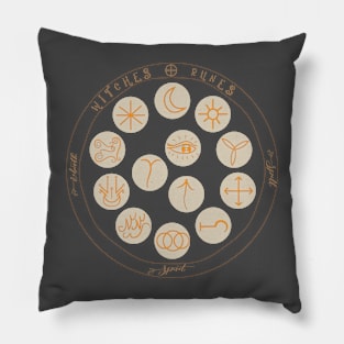 Witches Runes Pillow