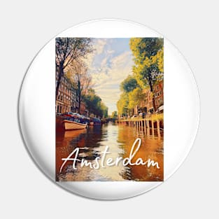 Amsterdam Poster Pin