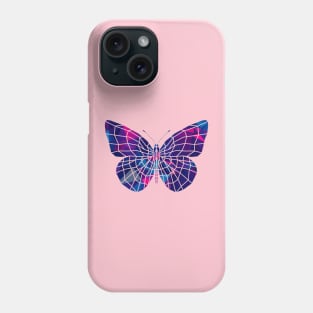 geometric butterfly Phone Case