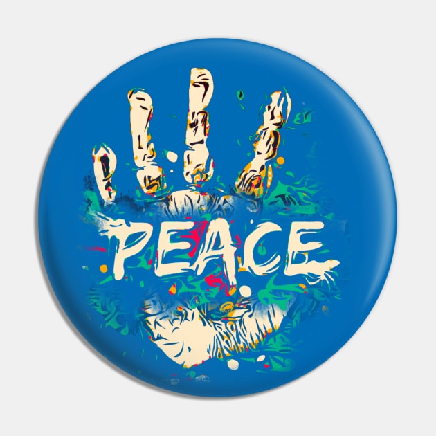 Summer Increase Peace and Love Pin by FasBytes