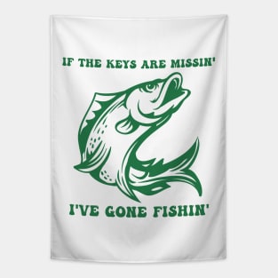 I've Gone Fishing Tapestry