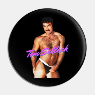 Tom Selleck Pin