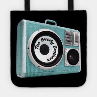 a radio 60s with sticker The Everly Brothers Tote