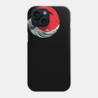 wave of kanagawa Phone Case