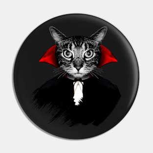 Vampire Cat Pin