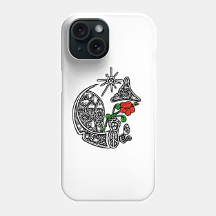 Puerto Rico Indigenous Symbols Phone Case