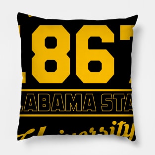 Alabama 1867 State University Vintage Style Pillow