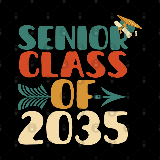 Senior Class of 2035 vintage by Myartstor 