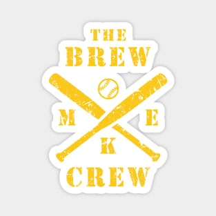 The Brew Crew Milwaukee Brewers Magnet