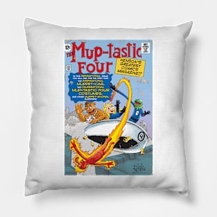 Mup-tastic Four Pillow