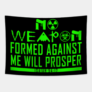 No Weapon Formed (Lime) Tapestry