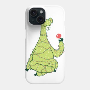 Christmas Tree Llama Phone Case