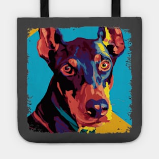 Doberman Pinscher Pop Art - Dog Lover Gifts Tote