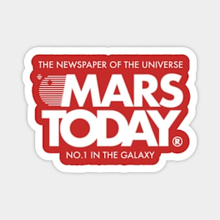 Mars Today Magnet