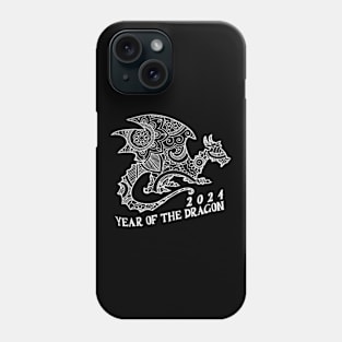 2024 Year of the Dragon, Hello 2024, Year of the Dragon 2024, Happy New Year 2024 Phone Case