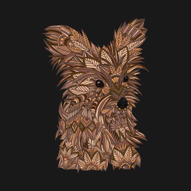 Cute Yorkie by ArtLovePassion