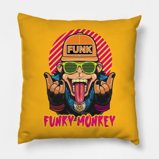 Funky Monkey Pillow